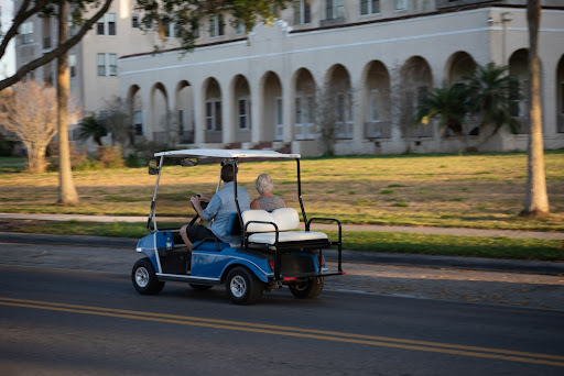 Golf Cart on Private Property